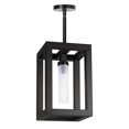 thumbnail image 4 of Regina Andrew 17-1008 Montecito 9" Wide Semi-Flush Outdoor Ceiling Fixture - Black, 4 of 4