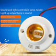thumbnail image 1 of E27 Base PIR Motion Detector Wall Lamp Holder Socket LED AC220V Automatic Human Body Infrared PIR Sensor Bulb Light, 1 of 5