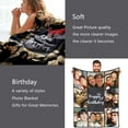 thumbnail image 4 of AISENIN I Love You Blanket Gifts for Couples Custom Blanket with Photo Picture Personalized Christmas Birthday Anniversary Valentines Day Gifts for Boyfriend Girlfriend Wife Husband, 4 of 5