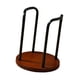 thumbnail image 4 of Portavasos Dispensador de tazas de café Estante de almacenamiento de tazas Soporte para vasos de papel para cocina Negro individual, 4 of 9