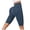 Dark Blue, variant on idosla 3D Compression Shorts for Women, Tummy Control Butt Lift Sculpt Leggings, High Waist Yoga Shorts for Gym (Orange, S)