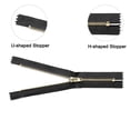thumbnail image 4 of Unique Bargains Bronze Tone Zipper Slider Retainers with Top Stoppers & Bottom Stops (30 Sets), 4 of 6