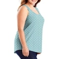 thumbnail image 4 of Boovnll Débardeurs pour Femmes, Mode Été Décontractée Imprimée Ample Grande Taille Col Rond Camisoles Débardeur, Débardeur pour Femmes, Débardeurs, Débardeurs pour Femmes, 4 of 7