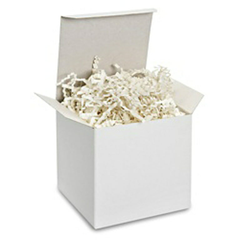 1 LB Crinkle Cut Paper Shred Filler for Gift Wrapping & Basket Filling  Ivory USA