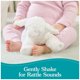 thumbnail image 3 of Peluche Rattle GUND Baby Winky Lamb 100% reciclado, 3 of 8