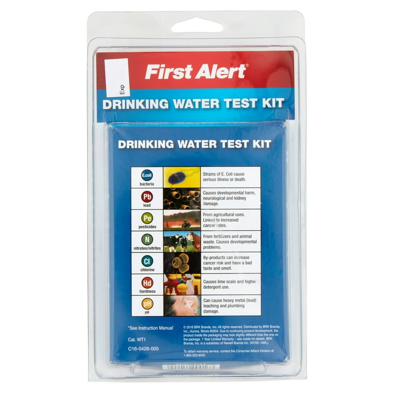 First Alert Water Test Kit