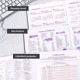 thumbnail image 4 of A5 Agenda Semanal Pasta Dura Planificador Mensual Anual, 4 of 8