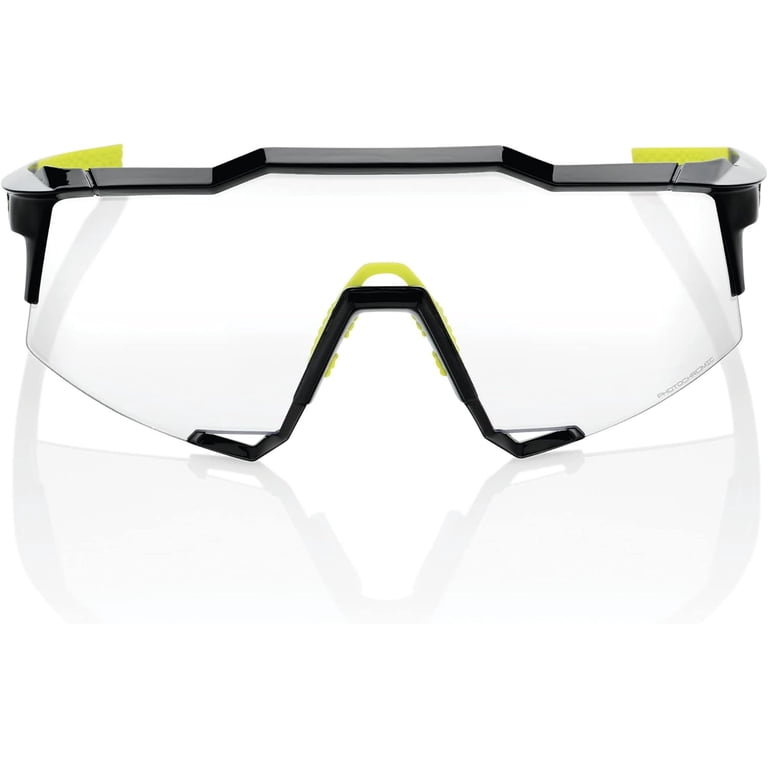 100% Speedcraft Sunglasses - Gloss Black; Photochromic - Walmart.com