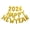 Golden, variant on Ruanlalo HAPPY NEW YEAR 2026 Balloon 16 Inch Foil Letter Happy New Year Balloons NYE Banner Backdrop Decoration for New Year Eve Party Supplies
