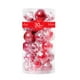 thumbnail image 2 of 30 bolas navideñas de 6 cm para decorar el árbol de Navidad, varios estilos, para fiestas, árboles de Navidad, bolas de cristal brillantes, decoración para ventanas, regalo único para, 2 of 9