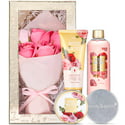 5-Piece Rose Scent Spa Gift Sets for Women