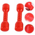 thumbnail image 2 of 2pcs Ergonomic Plastic Dumbbells Hand Bars Children Morning Exercise Barbells, 2 of 7