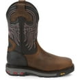 thumbnail image 2 of Justin Men's Tanker Western Work Boot Steel Toe Timber 14 D(M) US, 2 of 7