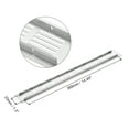 thumbnail image 4 of Uxcell Rectangle Shape Ventilation Grille Aluminum Alloy Louvered Air Vents 15.75 x 1.97 Inch 3pcs, 4 of 5