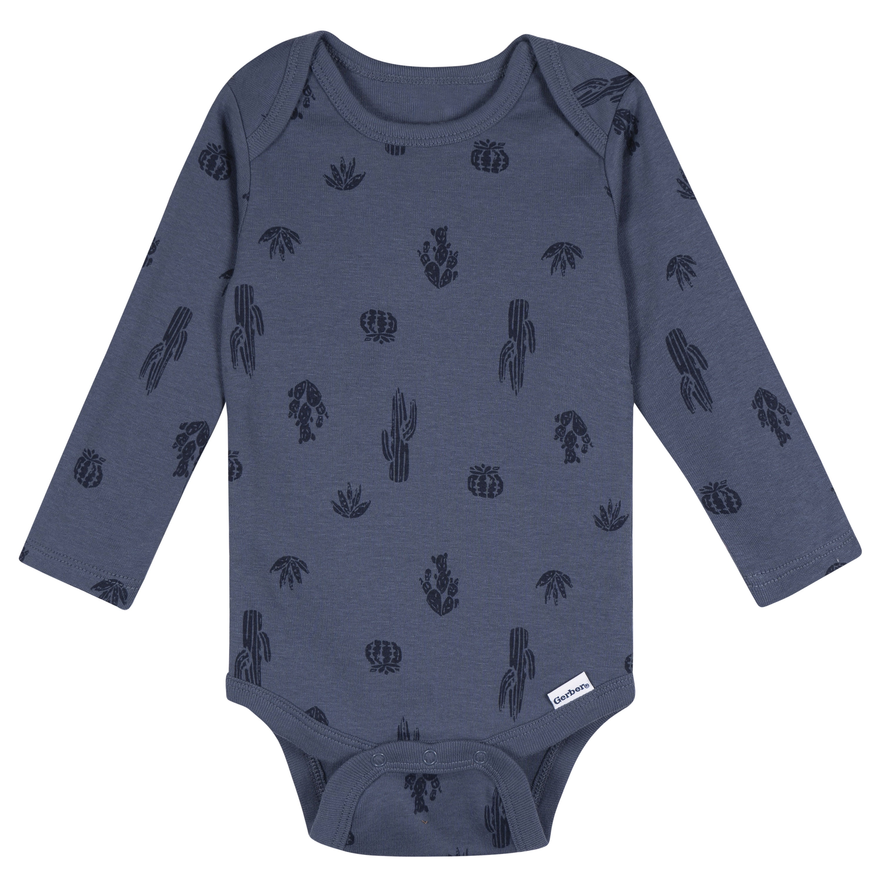 Gerber Baby Boy 5Pk Long Sleeve Onesies 0/3 Months - 12 Months