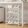 thumbnail image 2 of 4-Layer Assembly Shoe Rack Dustproof Storage Shoe Rack Door Storage Shoe Rack, 2 of 7