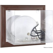 Brown Framed Wall Logo Helmet Case - Fanatics Authentic Certified