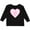 AB-Black, variant on Inktastic Grandma's Sweetie Pie with Pink Hearts Boys or Girls Long Sleeve Toddler T-Shirt