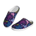 thumbnail image 2 of Xecao Colorful Butterflies Print Cotton Slippers Fuzzy Warm Cozy Slippers Non Slip House Slippers For Indoor Outdoor Cotton Slippers House Slippers-13, 2 of 7