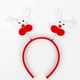 thumbnail image 3 of Diadema de astas navideñas con aro para el cabello, tocado festivo novedoso para fiestas, tocado de fiesta, tocado para hombre navideño, 3 of 3