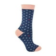 thumbnail image 1 of Miss Sparrow - Ladies Breathable Soft Novelty Bamboo Socks | Patterned Striped Polka Dot Socks, 1 of 2