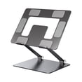 thumbnail image 1 of Laptop Support Desktop Alloy Anti-Skid Holder Base  Adjustable Double-Layers Stable Cooling Bracket Home Dormitory, 1 of 9