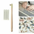 thumbnail image 3 of BUYISI Long Lasting Crochet Hook Set For Bead Embroidery Comfortable And Lightweight Redwood, 3 of 5