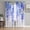 Purple, variant on Blue Wisteria Sheer Curtains for Living Room Bedroom Botanical Watercolor Boho Leaves Plant Sheer Curtains 45 Inch Long 2 Panels Set Light Filtering Curtain Window Treatments Drapes for Dining Room