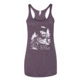 thumbnail image 2 of Wild Bobby We Don't Believe Either Bigfoot Unicorns Women Tri-Blend Racerback Tank Top, 2 of 6