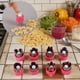thumbnail image 4 of Prensa De Acero Inoxidable Molde de mariposa para prensar verduras y frutas, rojo, molde para wonton de comida para bebé y cortador de galletas (8 piezas) JASKFLY, 4 of 9