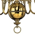 thumbnail image 6 of 4416BB Hinkley Lighting Cambridge - Medium Single Tier Chandelier in Traditional Style - 29 Inches Wide by 26.5 Inches High, 6 of 6