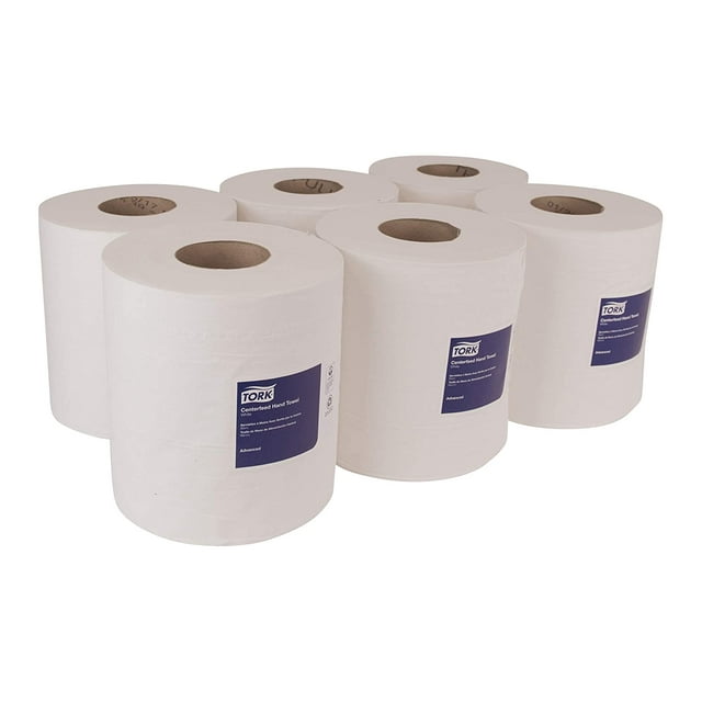 Tork® Soft Centerfeed Hand Towel, White, 2-Ply, 6 Rolls/Case
