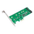 thumbnail image 1 of IOCrest - Contrôleur de Stockage (RAID) - M.2 - SATA 6Gb/S - Profil Bas - PCIe x1, 1 of 4