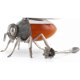 thumbnail image 1 of 1 unidad de tarro de miel de lujo con forma de abeja, recipiente para miel con cucharón, tarro de miel y juego de cucharón para la cocina del hogar para almacenar miel, azúcar, té., 1 of 3