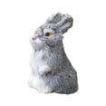 thumbnail image 1 of Realistic Furry Easter Bunny Decoration - Lifelike for Home, Parties, Photography Props & Collecting, 1 of 5