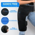thumbnail image 5 of LotFancy Hip Brace with Hot Cold Pack, Gel Ice Pack Groin Wrap for Injuries, Nerve Pain Relief, 5 of 8