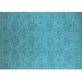thumbnail image 1 of Ahgly Company Indoor Rectangle Oriental Light Blue Industrial Area Rugs, 4' x 6', 1 of 4
