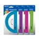 thumbnail image 1 of BAZIC Caja con transportador semicircular de 6 "de colores surtidos de 288 unidades Bangkit 303-288, 1 of 1