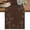 Brown, variant on Table Runner 36 Inches Long for Kitchen Dining, Brown Flowers Dresser Scarf Farmhouse, Dining Table Decorations for Wedding/Parties, Pastoral Abstract Floral Minimalist Art 13 x 36 In