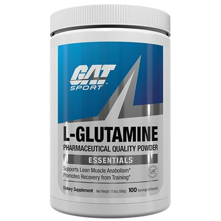 GAT L-Glutamine, sans saveur, 17,6 Oz