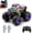 Purple, variant on VKFVKF RC Monster Trucks, Remote Control Car with Light & Sound, 360° Rotating RC Stunt Car for Boys