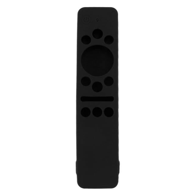 M Buder Carcasa de Silicona Negra para Control Remoto de Pantalla Samsung Smart TV Protección Total 360 Grados Ajuste Perfecto Lavable y Duradero