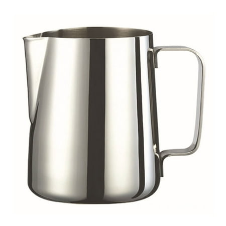 

600ml Stainless Steel Milk Pour Pot Cup Mug (Silver)