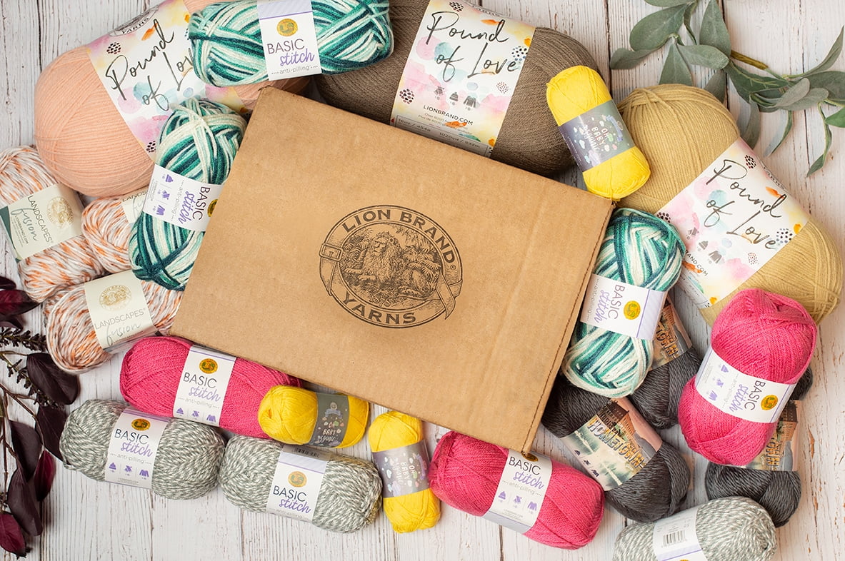 Lion Brand Yarn Mystery Box of Yarn