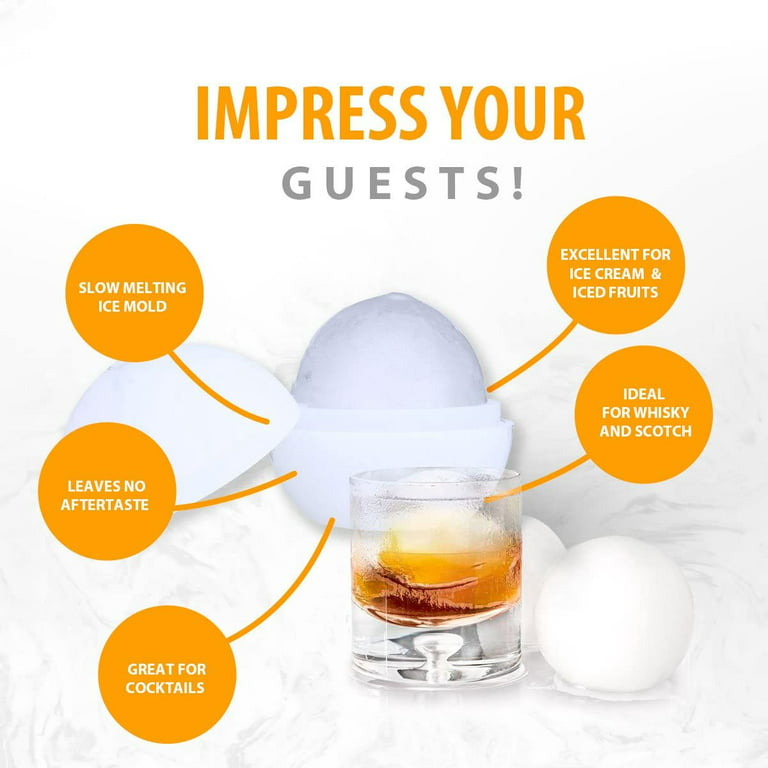 Whiskey Ice Sphere Maker Mold - SJNJD350 - IdeaStage Promotional