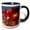 Black/White, variant on 3drose, Route 66, Central Avenue, Albuquerque, New Mexico - Us32 Cha0006 - Chuck Haney, 11oz Mug