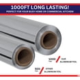 thumbnail image 2 of Lámina de aluminio EJY IMPORT Standard Premium 30 cm x 305 m, 2 of 6