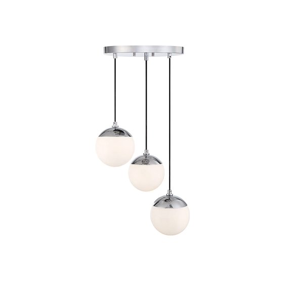 Trade Winds Cheryl 3-Light 13" Linear Chandelier