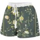 thumbnail image 4 of Mujeres Pantalones Cortos con Bolsillos Impresos Detalle Vendaje, Casual Y Suelto Ajuste Pantalones Cortos de las Mujeres para el Verano, 4 of 5