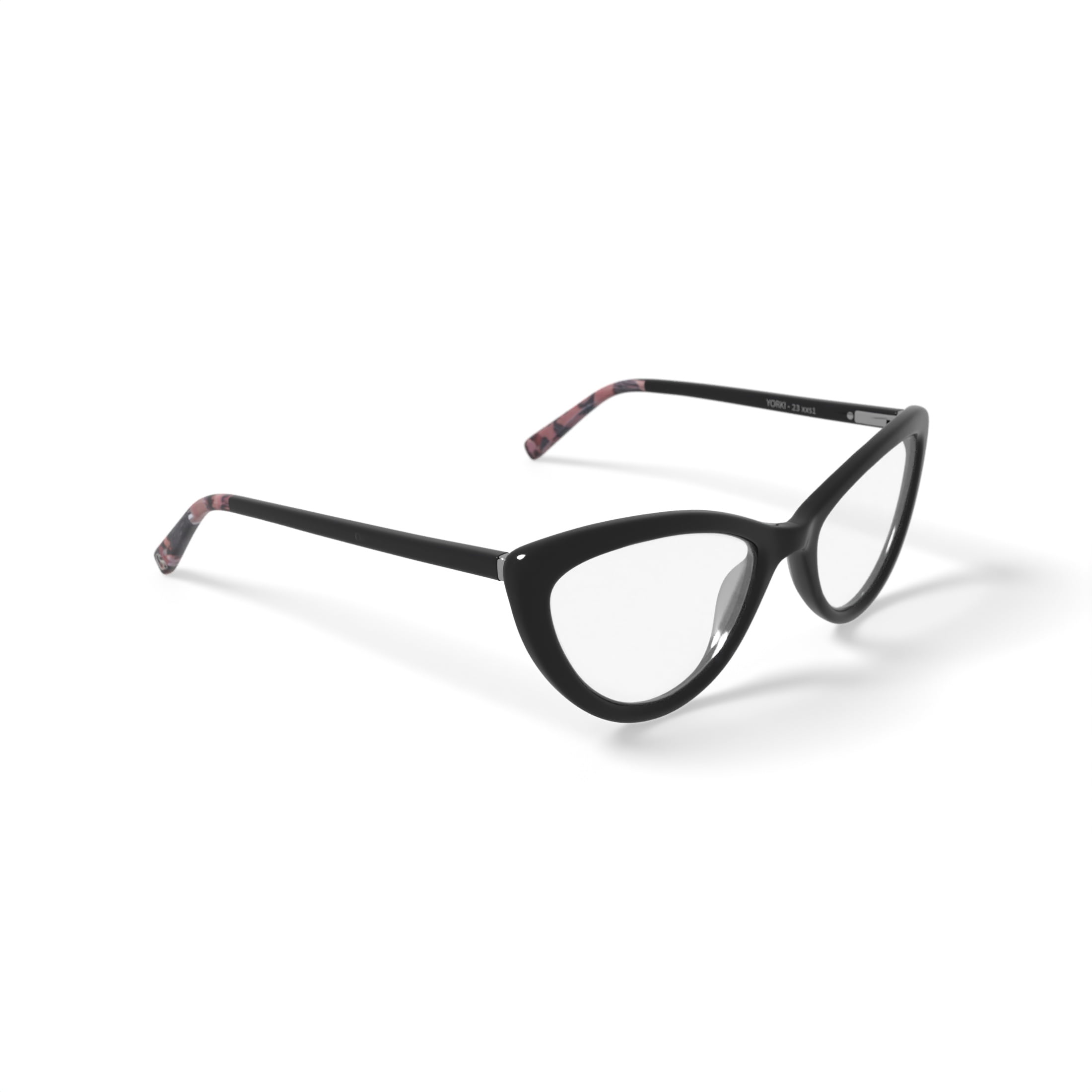 Christian Siriano Women's Marlena Cat Eye Prescription Eyeglasses with Case, Black